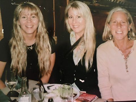 Kim Lammertin with sisters Stephanie and Dana.